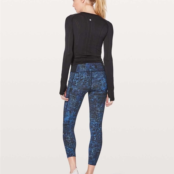 lululemon athletica Pants - Lululemon Keep Your Form Tight 25"
City Lights Multi Black / Black